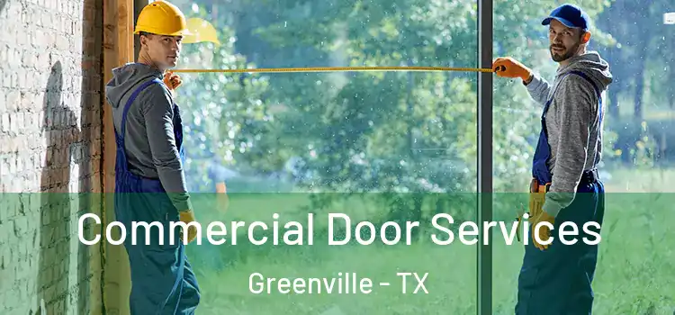 Commercial Door Services Greenville - TX