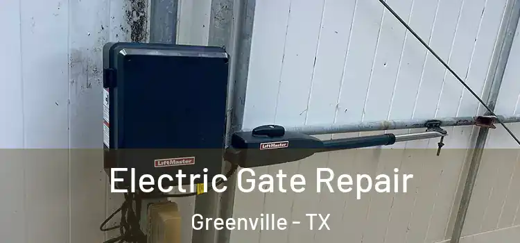 Electric Gate Repair Greenville - TX