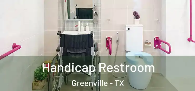Handicap Restroom Greenville - TX